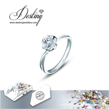 Destiny Jewellery Crystal From Swarovski Ring Rose Ring